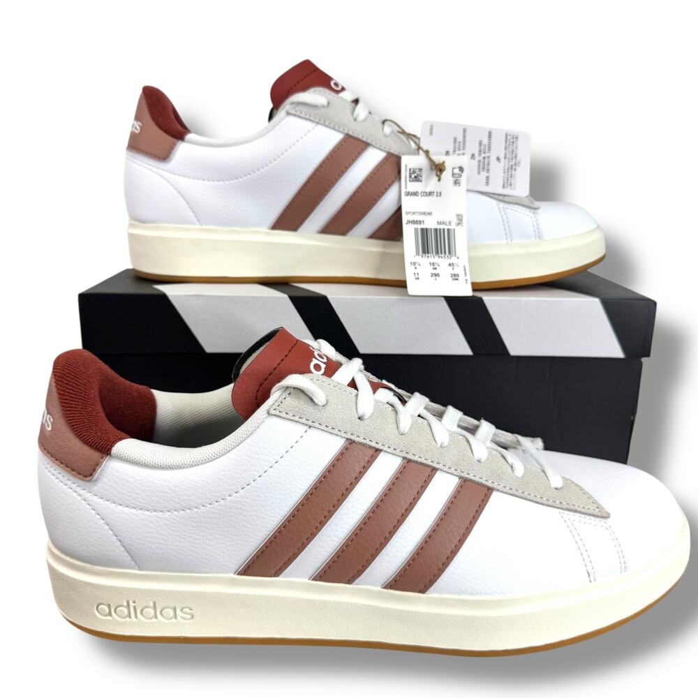 Adidas Mens Sneakers Grand Court 2.0 JH8691 Size 11